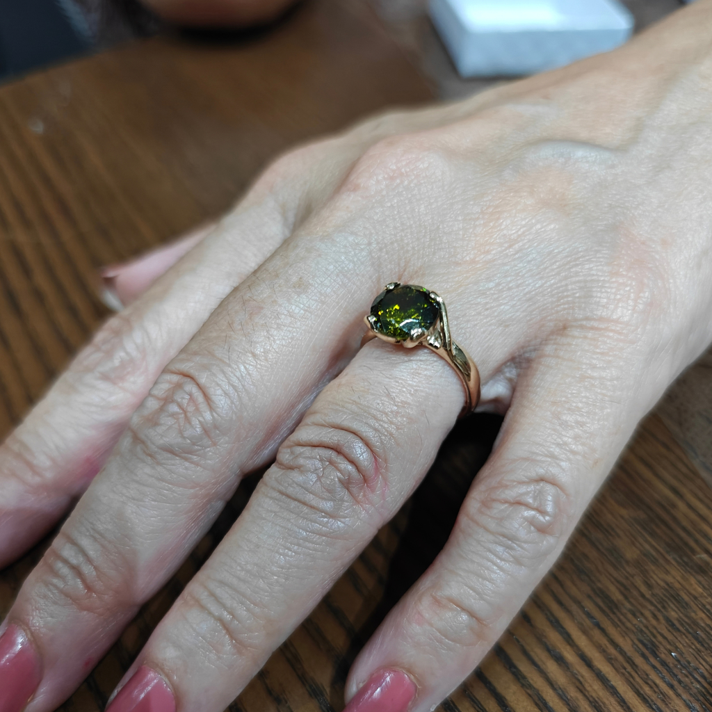 Anillo Personalizado en Oro 14K (Pieza Única)