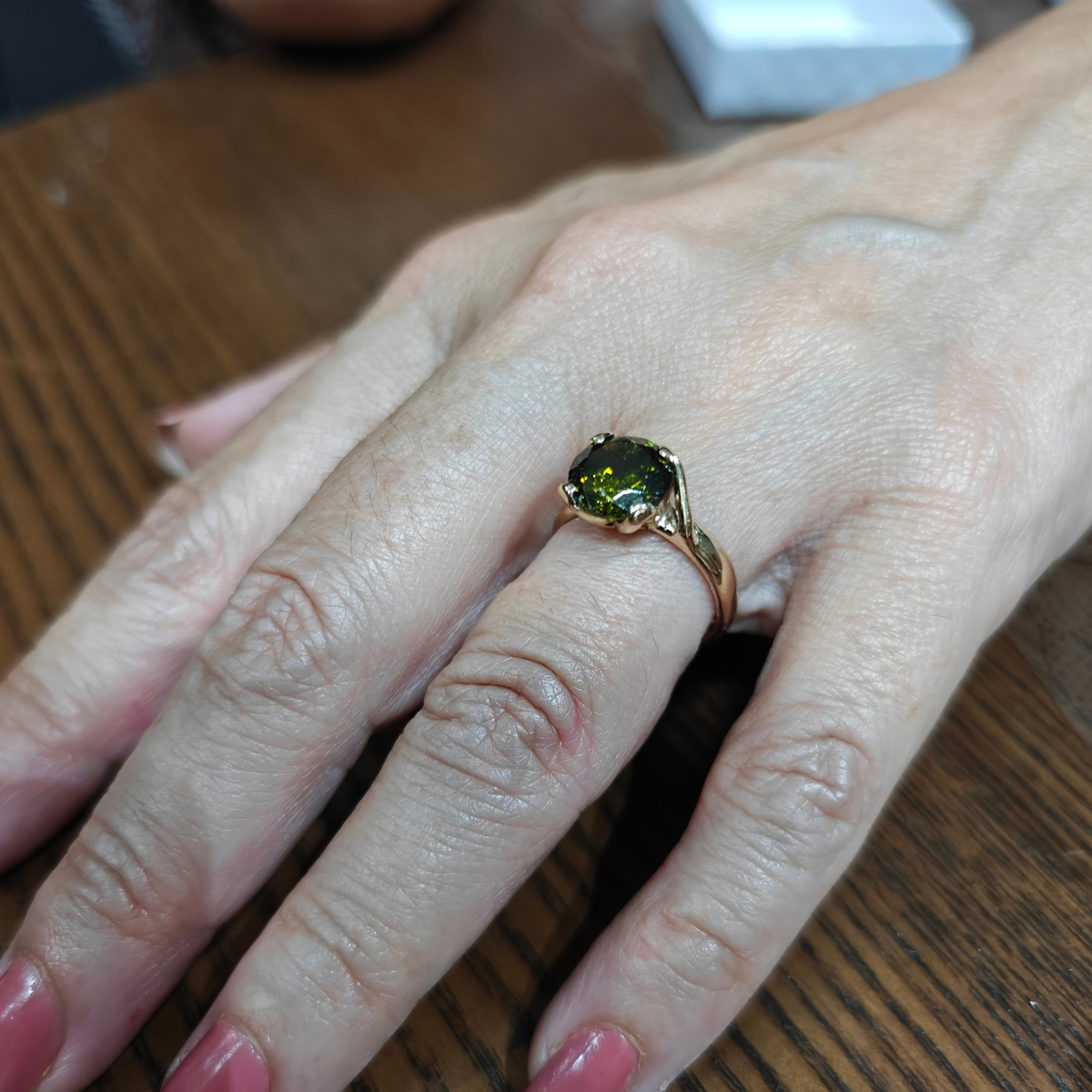 Anillo Personalizado en Oro 14K (Pieza Única)
