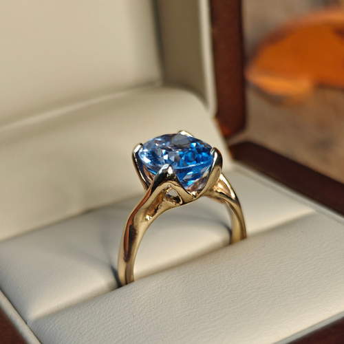 Anillo Personalizado en Oro 14K (Pieza Única)