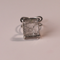Anillo cuarzo turmalinado talla 8